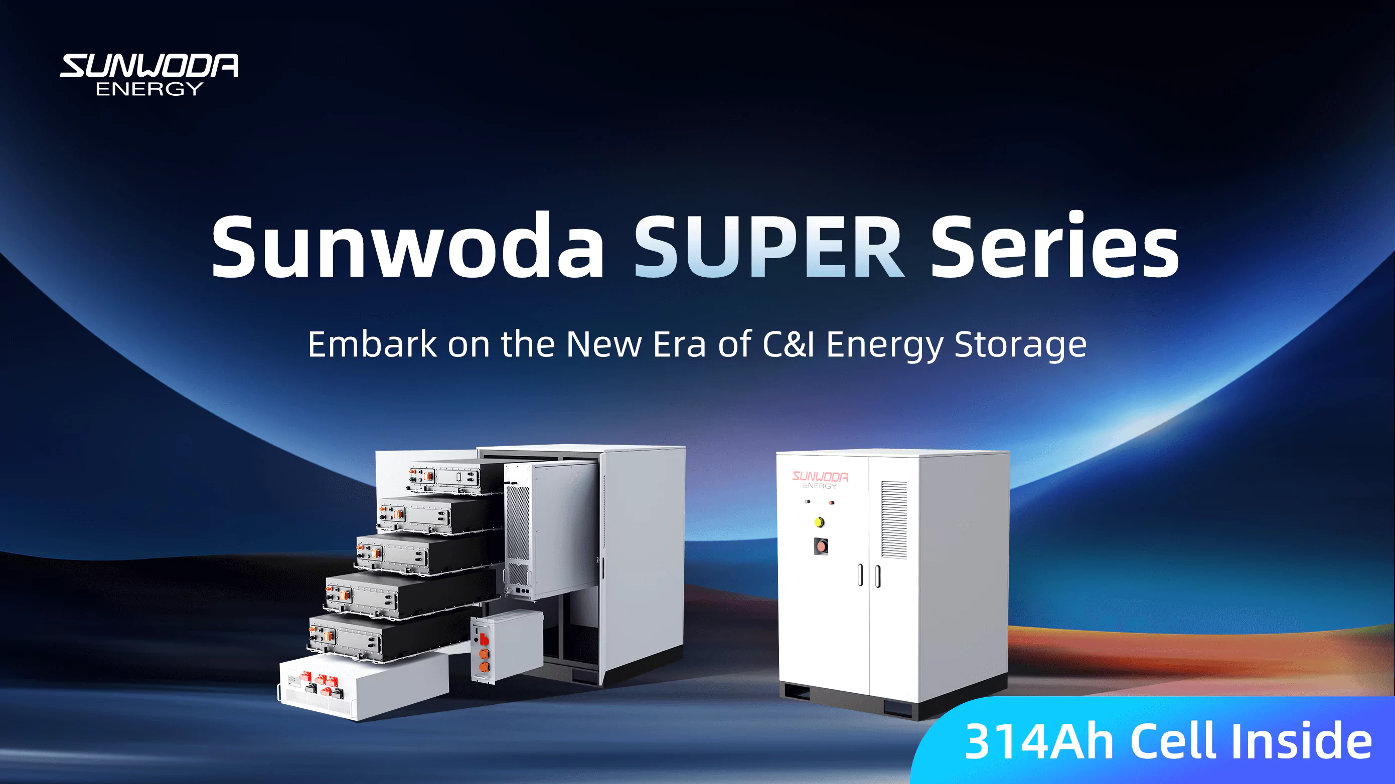 Sunwoda 261KWh commercial and industrial energy storage system