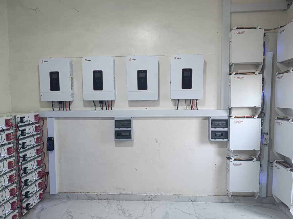 Atrix Basic & Atrix Smart 120kW/120kWh low-voltage off-grid battery system for residential building in Mauritania